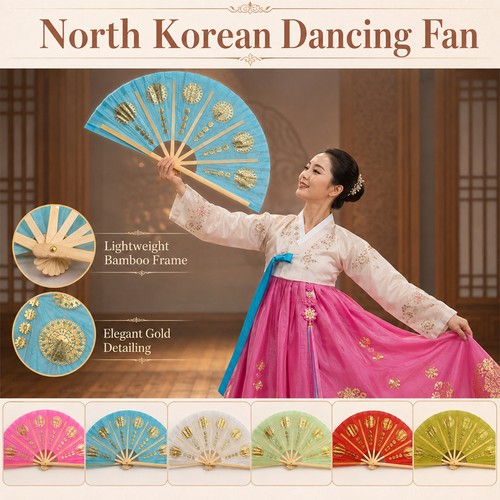 Korean style dancing - style, fan