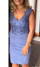 Lipsy Blue Bodycon Dress 14