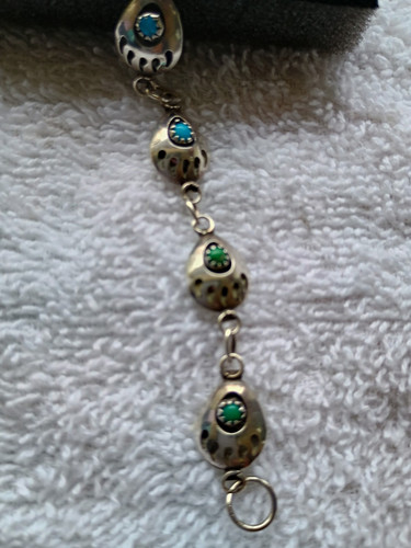 Sterling silver 925 turquoise - silver,