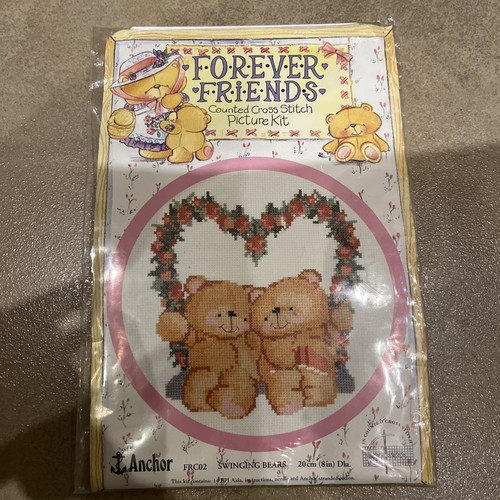 Forever friends cross - friends, stitch