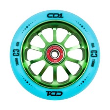 CORE 110mm Stunt Scooter Wheel ABEC 9 Bearings Hollow Alloy PU - 30+ DESIGNS