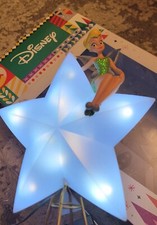 Tree Topper Disney Store Tinkerbell Light Up NEW battery operated Christmas