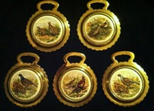 SET OF 5 BRITISH GAME BIRDS