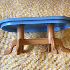 Little Tikes Grand Mansion Dolls House Blue Topped Dining Table Some Marks  