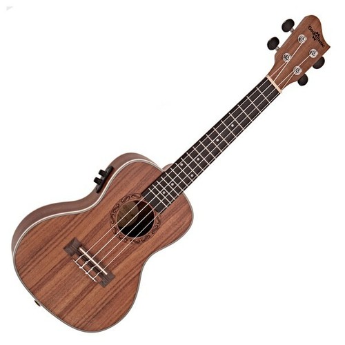 Koa concert electro - koa, electro-ukulele