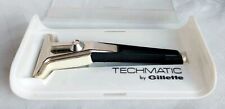 Vintage Razor Gillette Techmatic Manual Razor in original box. Good Condition.