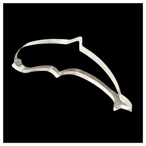 Vintage guzzini dolphin lucite - dolphin,