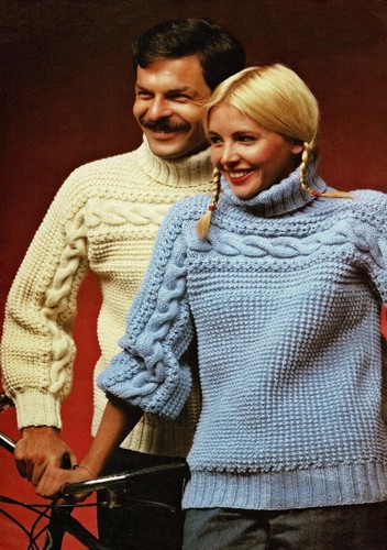 Knitting pattern family mens - knitting,