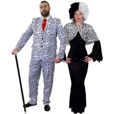 COUPLES DALMATIAN HALLOWEEN