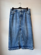 M&S Ladies Straight Denim Maxi