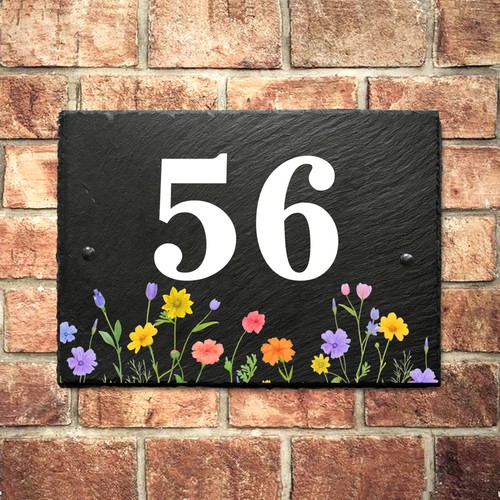 Personalised rustic slate - rustic,