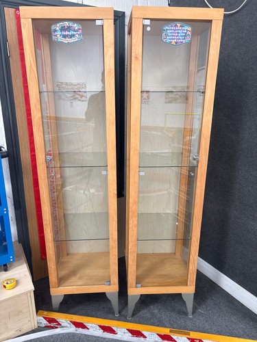 Tall glass display - glass, cabinets