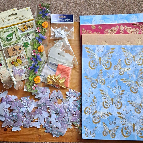 Butterfly embellishments - butterfly,