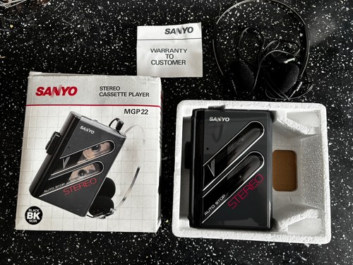 Sanyo gp22 stereo cassette - m-gp22,