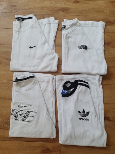 Mens white the north face - north, nike