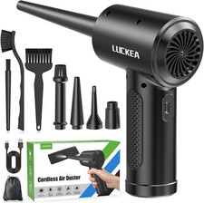 Luckea Rechargeable Electric Air Duster – Multi-Purpose Compressed Air Blower