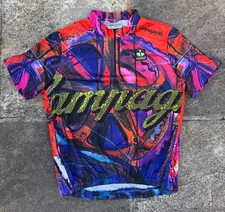 Vintage Campagnolo Giessegi Cycling Jersey Italy 90s M/L Rare Retro