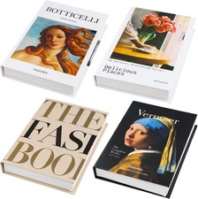 4 Pieces Decorative Books