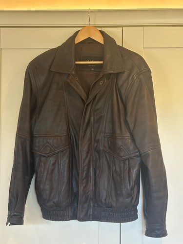 Vintage used mens leather - vintage,