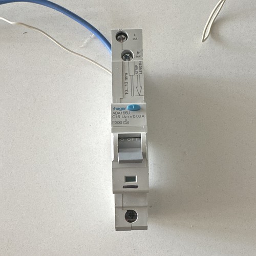 Hager ada166u rcbo c16 16a - ada166u,