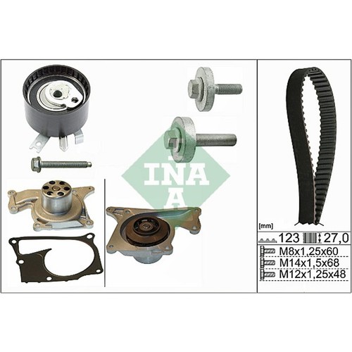 Timing belt water pump - belt,