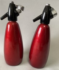 x2 Vintage Red BOC Soda