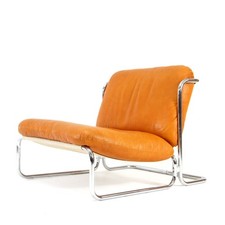 Retro Vintage Danish Leather
