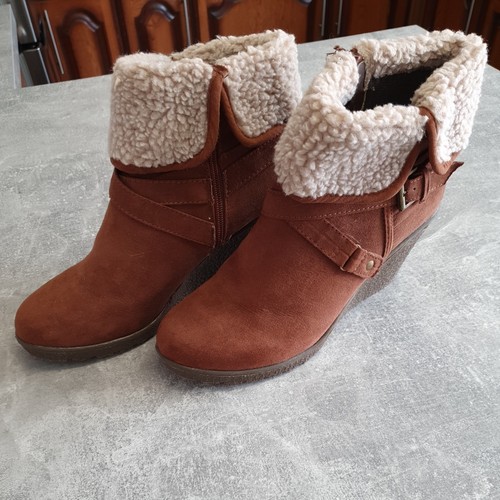 Women faux suede wedged - women’s,