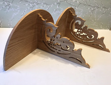 2 Handmade Wooden Wall Scroll