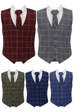 Boys Tweed Windowpane Check