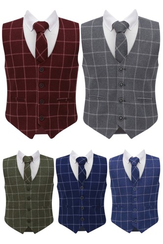 Boys tweed windowpane check - boys,