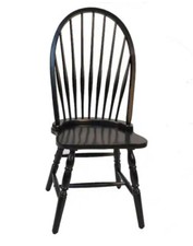 Carolina Chair & Table 969ab Antique Black Windsor Dining Chair