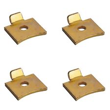 Single Shelf Support Stud with Flat Bookcase and Universal M Strip pack of 4 pcs