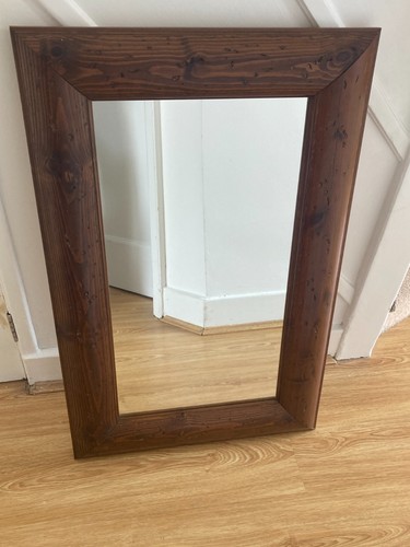 Vintage solid pine - wall, mirror