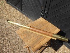 Antique 2 Draw Brass Naval