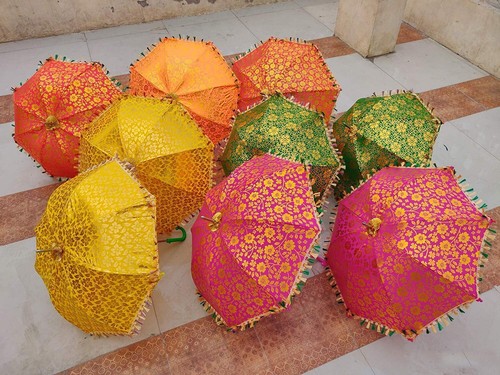 Lot indian umbrella - 10, pc