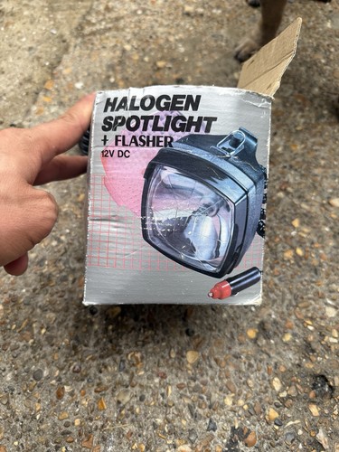 Vintage 12v halogen spotlight - 12v,