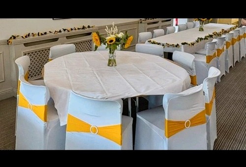 Orange chair sashes - orange,