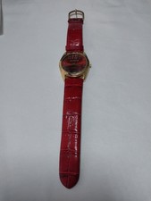 QVC Gossip Womens Red Leather