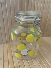 2 Litre Lemon Jar Hand