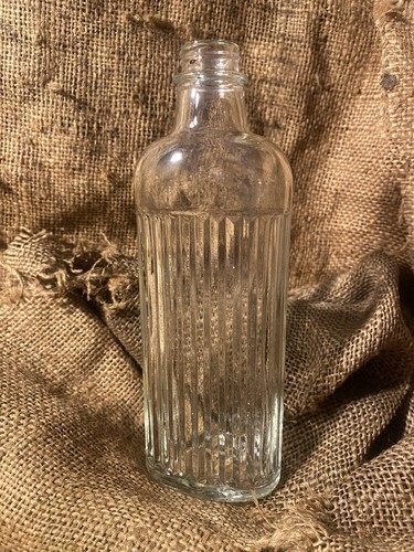 Vintage glass poison bottle - vintage,