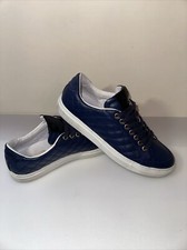 Pantofola d'Oro Luxury Classic Leather Trainers Shoes Size 9 Uk 43 Eu