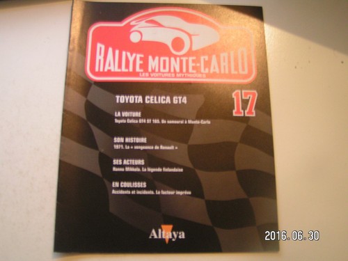 Altaya rallye monte carlo - altaya,