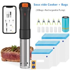 Inkbird Sous vide Cooker Slow Cooking Machine Electric vacuum Bags Food Saver UK