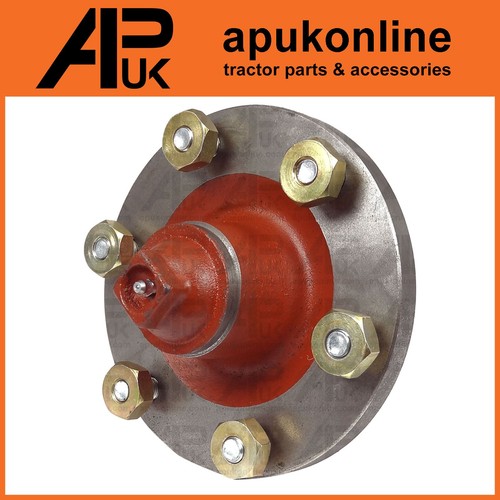 Front wheel hub studs nuts - hub, +