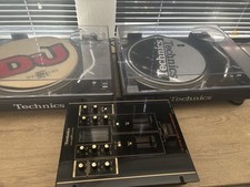 Technics SL-1210MK3 Direct Drive Turntables And Championship Mixer