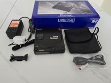 VINTAGE SONY DISCMAN PERSONAL PORTABLE CD PLAYER WALKMAN D-99 EXCELLENT