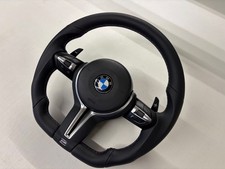 CUSTOM BMW M SPORT F10 F11 F12 F13 F06 F01 F02 M5 M6 Steering Wheel FLAT BOTTOM