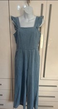 Denim dungarees size 10 read