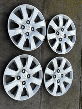 PEUGEOT 207 15" WHEEL TRIM X 4